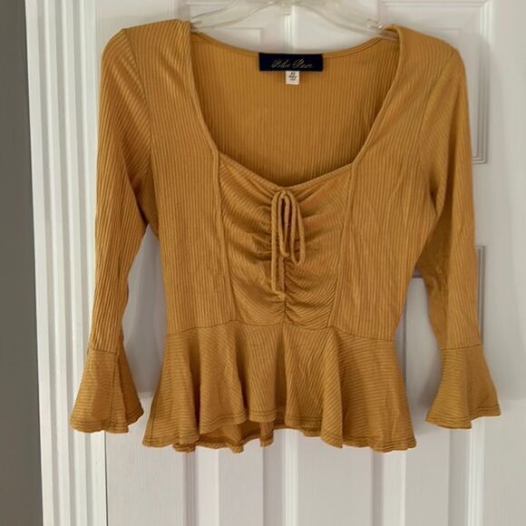 Blue Rain Tops - Blue Rain top. Size XS